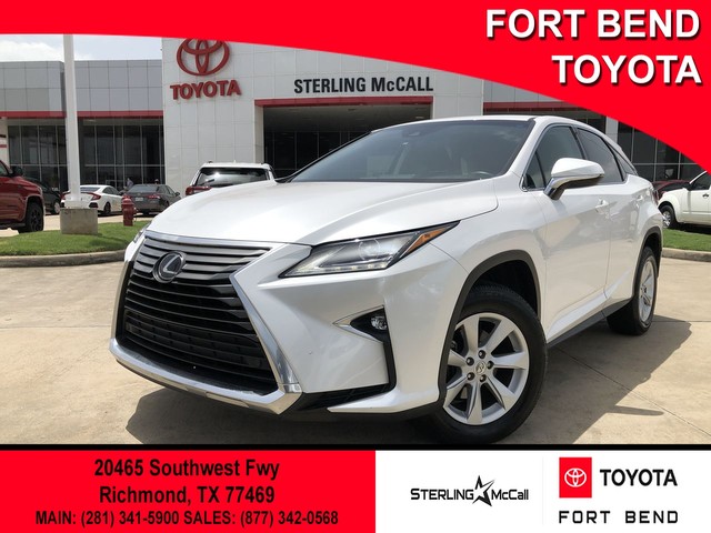Pre Owned 2017 Lexus Rx Rx 350 Suv In Houston Hc066993 Sterling
